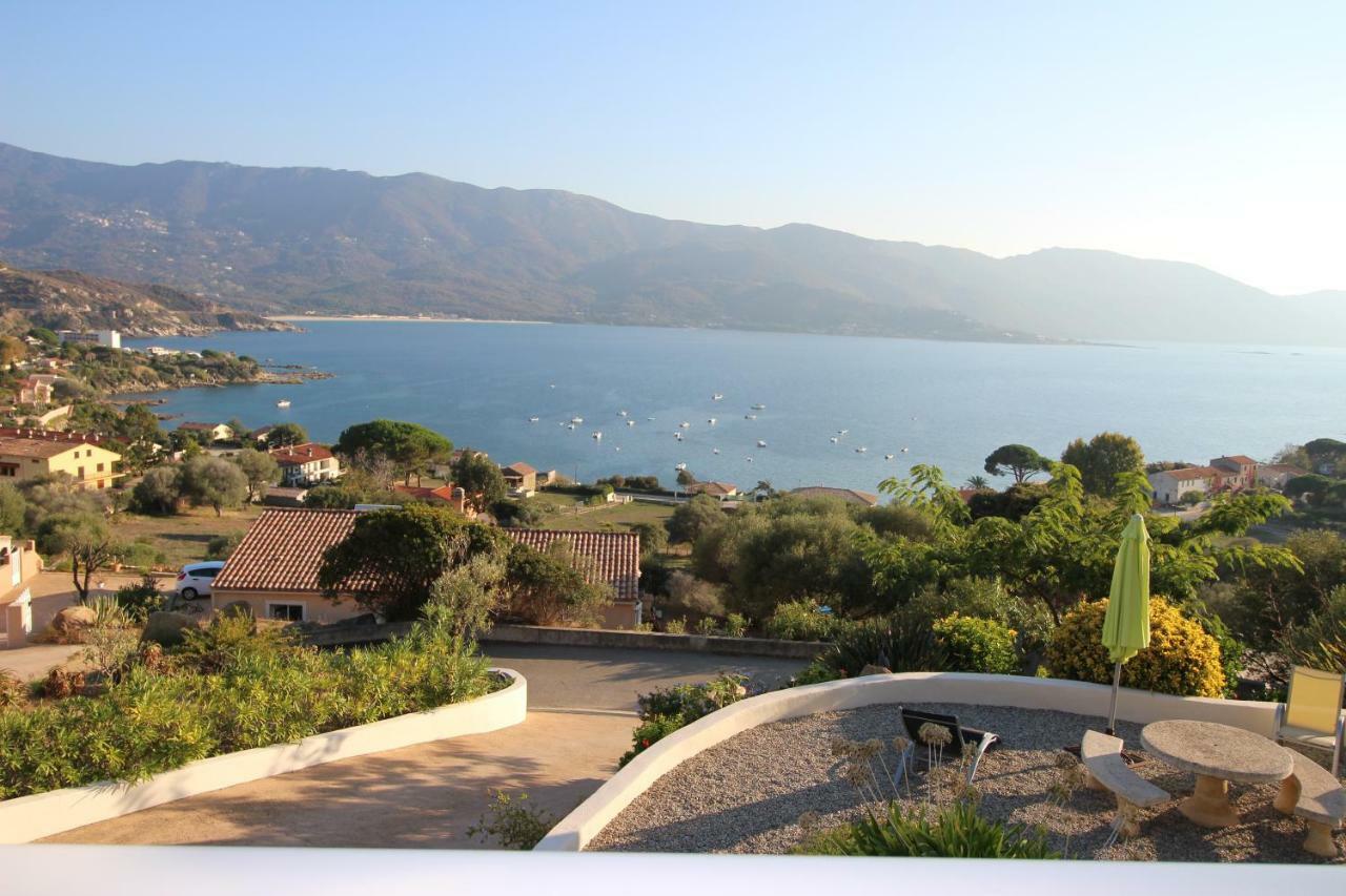 Residence U Melu Grand T3 Jaune A L'Etage Tiuccia Bagian luar foto