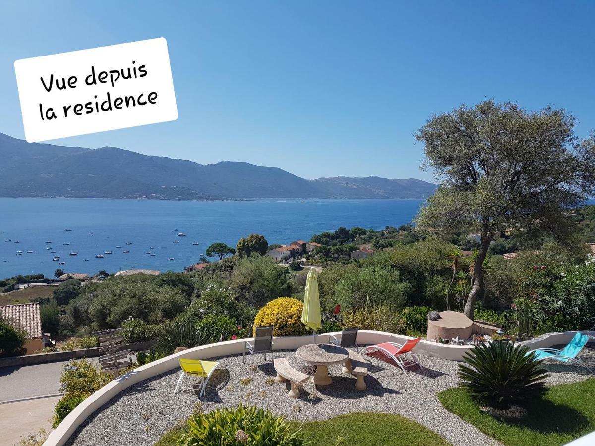 Residence U Melu Grand T3 Jaune A L'Etage Tiuccia Bagian luar foto