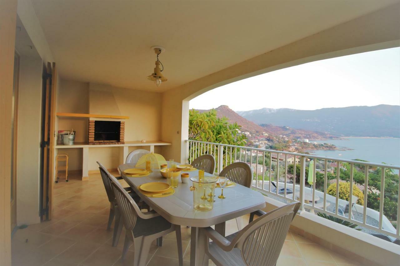 Residence U Melu Grand T3 Jaune A L'Etage Tiuccia Bagian luar foto